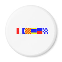 Code Flag Hayden Fridge Magnet