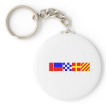 Code Flag Henry Keychains