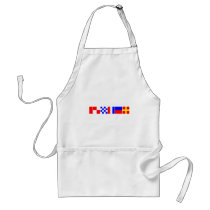 Code Flag Hunter Apron