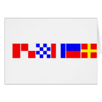 Code Flag Hunter Card
