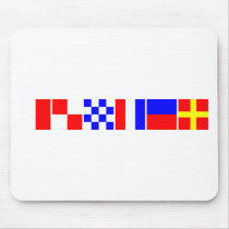Code Flag Hunter Mouse Mats