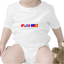 Code Flag Hunter Baby Bodysuit