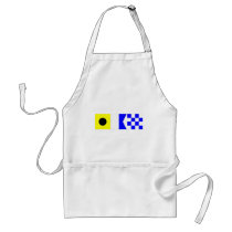Code Flag Ian Apron