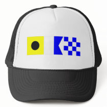 Code Flag Ian Trucker Hats
