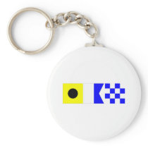 Code Flag Ian Keychain