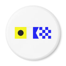 Code Flag Ian Fridge Magnets