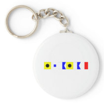 Code Flag Isaiah Key Chains