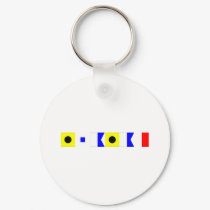Code Flag Isaiah keychains