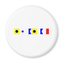 Code Flag Isaiah Refrigerator Magnets