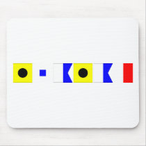 Code Flag Isaiah Mouse Mat