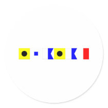Code Flag Isaiah stickers by CptMikey Code Flag Isaiah stickers