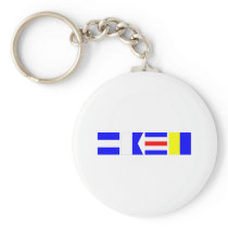 Code Flag Jack Key Chain