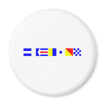 Code Flag Jackson Fridge Magnet