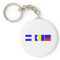 Code Flag Jake Keychain