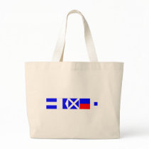 Code Flag James Tote Bag