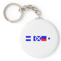 Code Flag James Keychains