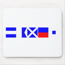 Code Flag James Mouse Mat