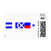 Code Flag James Postage