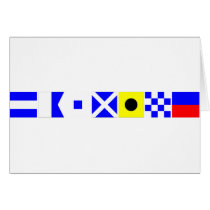 Code Flag Jasmine Cards