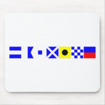 Code Flag Jasmine Mouse Pad