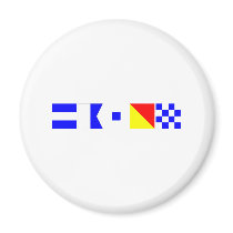 Code Flag Jason Magnet