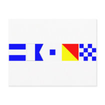 Code Flag Jason Post Cards