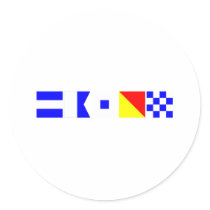 Code Flag Jason Sticker