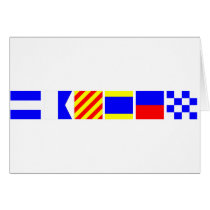 Code Flag Jayden Card