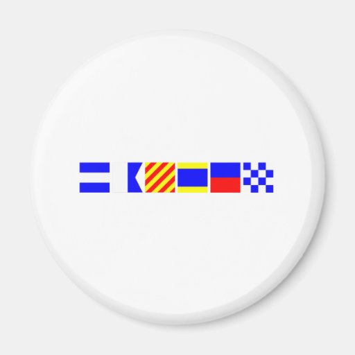 Code Flag Jayden Magnet
