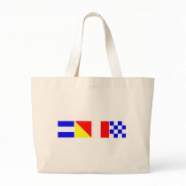 Code Flag John Tote Bags