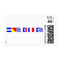 Code Flag Jonathan Postage Stamp