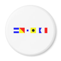 Code Flag Josiah Refrigerator Magnets