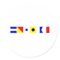 Code Flag Josiah Stickers