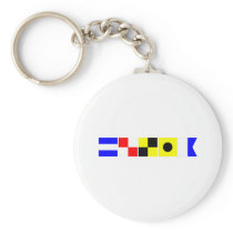 Code Flag Julia Key Chain