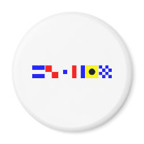 Code Flag Justin magnets