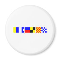 Code Flag Kaelyn Magnets