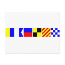 Code Flag Kaelyn Post Cards