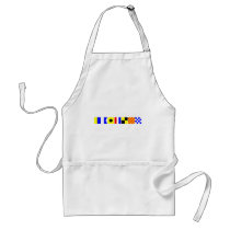 Code Flag Kaitlyn Aprons