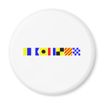 Code Flag Kaitlyn Refrigerator Magnet