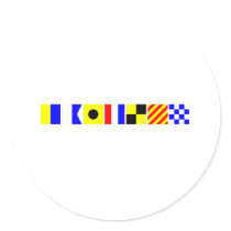 Code Flag Kaitlyn Stickers