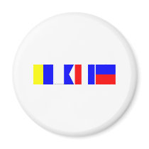 Code Flag Kate Fridge Magnets