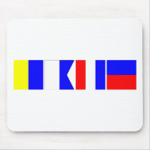 Code Flag Kate Mouse Mats