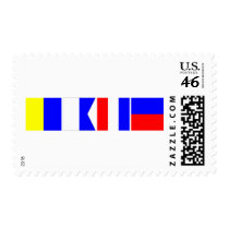 Code Flag Kate Stamps