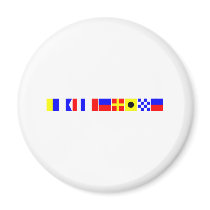 Code Flag Katherine Fridge Magnets