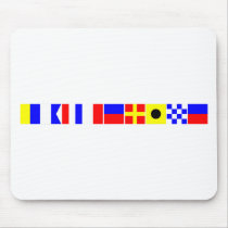 Code Flag Katherine Mouse Mats