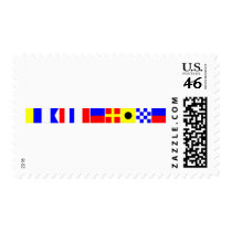 Code Flag Katherine Postage Stamps