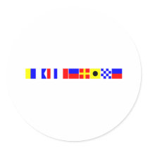 Code Flag Katherine Stickers