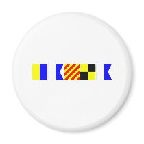 Code Flag Kayla Magnet