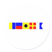 Code Flag Keira Sticker