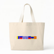 Code Flag Kennedy Canvas Bags